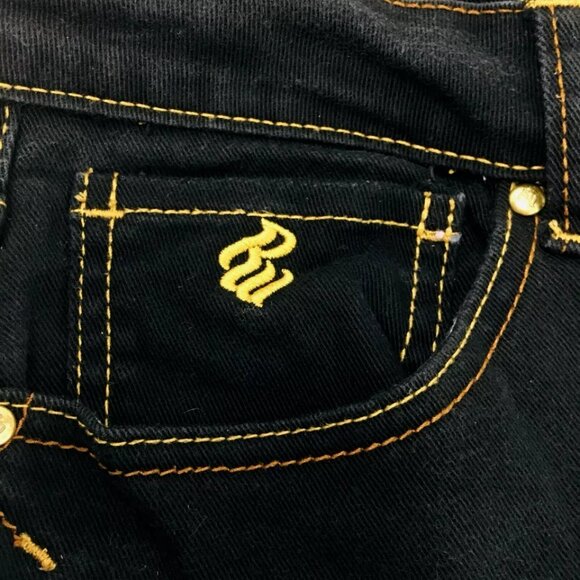 Vtg Rocawear Women’s Jeans Low Rise Boot Cut Sz 13 (32W X 33L ) Streetwear Y2K - Picture 10 of 14